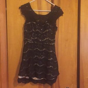 Black Sequin Party Dress Forever 21 Large